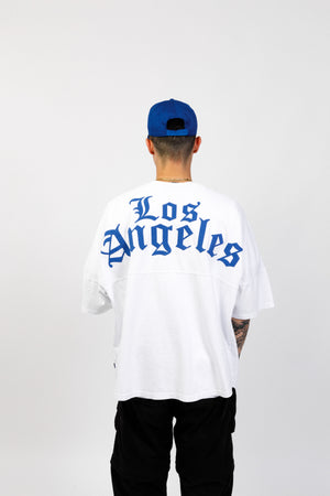 Los Angeles Old English White | Short Sleeve 294 Spirit Jersey