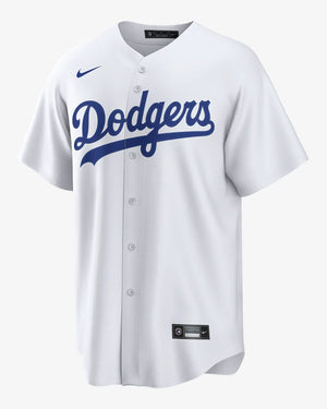 Dodgers Blank White Jersey