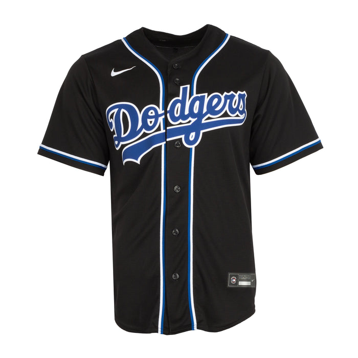 Dodgers Blank Black/Blue Jersey