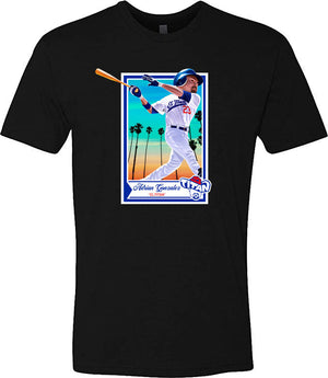 Adrian Gonzalez Baseball Card Shirt