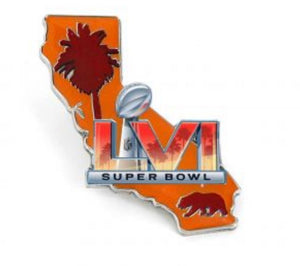 Super Bowl LVI CA Pin