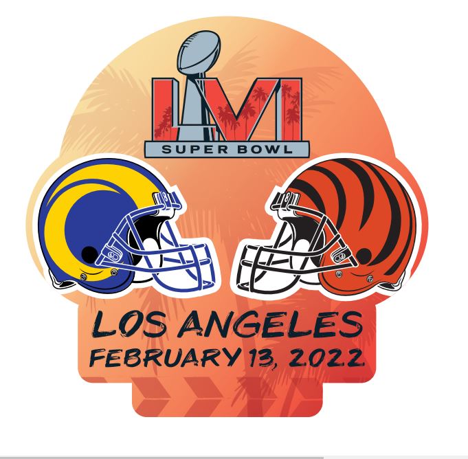 Super Bowl LVI Rams/Bengals Dueling Pin – El Lay Sports Inc