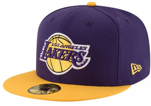 LA Lakers NE 59FIFTY Purple/Yellow