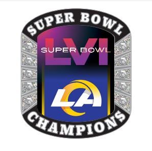 Rams Super Bowl LVI Champions Ring Pin