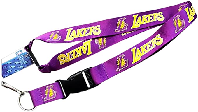 LA Lakers Purple Lanyard